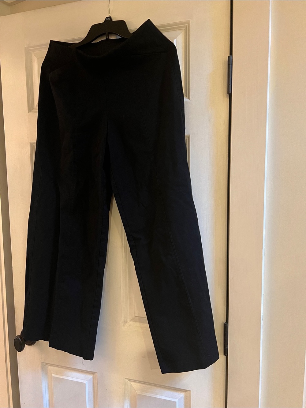 Old Navy Black Wide-Leg Dress Pants